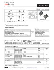 IRFH8311TRPBF datasheet.datasheet_page 1