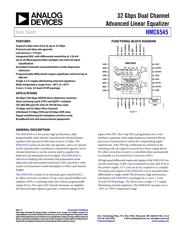 HMC6545LP5ETR datasheet.datasheet_page 1