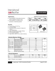 IRFH7914TRPBF datasheet.datasheet_page 1