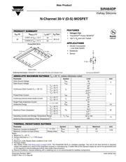 SIR464DP-T1-GE3 数据规格书 1