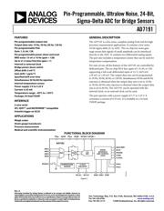 AD7191 datasheet.datasheet_page 1