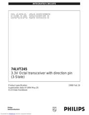 74LVT245 datasheet.datasheet_page 1