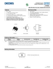 FZT658 Datenblatt PDF