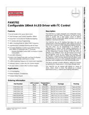 FAN5702UC30X 数据规格书 1