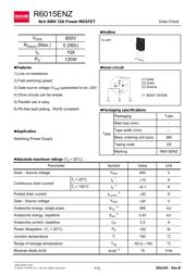 R6015ENZC8 datasheet.datasheet_page 1