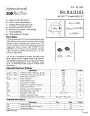 IRLR3103 数据规格书 1