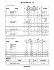 MC74ACT153 datasheet.datasheet_page 5