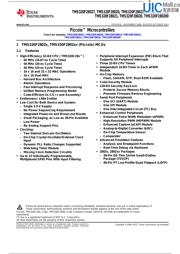 TMS320F28027PTT Datenblatt PDF