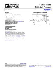 ADF5000BCPZ-RL7 datasheet.datasheet_page 1