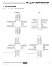 ATMEGA48PA-MMNR 数据规格书 2