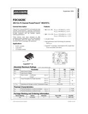 FDC6420C 数据规格书 1
