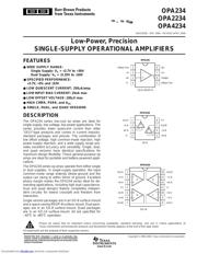 OPA234U/2K5E4 datasheet.datasheet_page 1