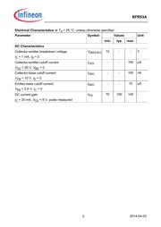 BFR93A E6327 datasheet.datasheet_page 2