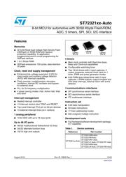 ST72F321AR9TATR datasheet.datasheet_page 1