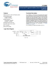 CY22800KFXC datasheet.datasheet_page 1