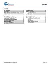 CY22800KFXC datasheet.datasheet_page 2