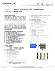 PI7C9X111SLBEVBR 数据规格书 1