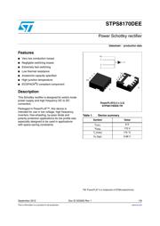 STPS8170DEE-TR datasheet.datasheet_page 1