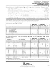 SN74BCT2827CNTE4 数据规格书 3