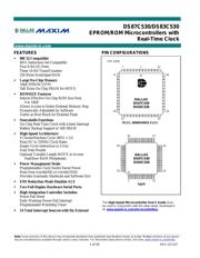 DS87C530-ECL datasheet.datasheet_page 1