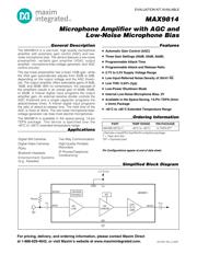 MAX9814ETD+ datasheet.datasheet_page 1