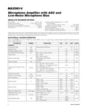 MAX9814ETD+ datasheet.datasheet_page 2