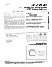 MAX4624EUT+T Datenblatt PDF