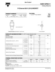 SUM110P08-11-E3 datasheet.datasheet_page 1