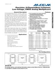 MAX398CPE+ datasheet.datasheet_page 1