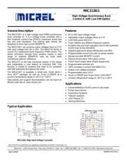 MIC2130-1YML TR 数据规格书 1