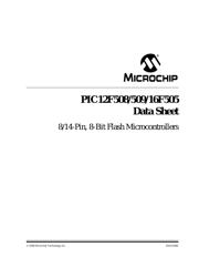 PIC16F505T-I/SL 数据手册