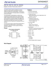 X9C104SIZT1 Datenblatt PDF