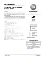 MC100LVEL37DW 数据规格书 1