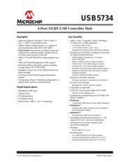 USB5734-I/MR 数据规格书 1