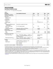 HMC1031MS8ETR 数据规格书 4