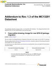 MC13201FCR2 数据规格书 2