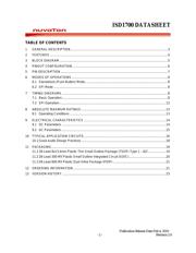 ISD1760EY datasheet.datasheet_page 2