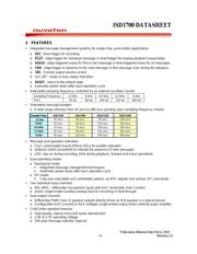 ISD1760EY datasheet.datasheet_page 4