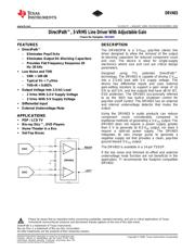 DRV603EVM datasheet.datasheet_page 1