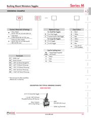 M2022SD3W01/UC 数据规格书 4