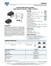 SFH6345 Datenblatt PDF