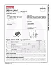 FDT1600N10ALZ 数据规格书 1