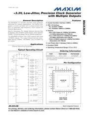 MAX3629CTJ+T datasheet.datasheet_page 1