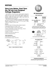 NCP508SQ33T1G 数据规格书 1