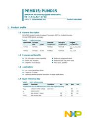 PEMD15,115 数据规格书 2