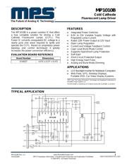 MP1010B 数据规格书 1