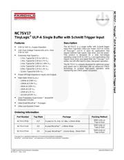 NC7SV17L6X datasheet.datasheet_page 1