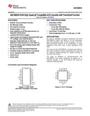 ADC0820CCWM/NOPB Datenblatt PDF