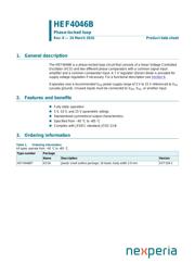 HEF4046BT,653 Datenblatt PDF