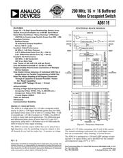 AD8116JST datasheet.datasheet_page 1